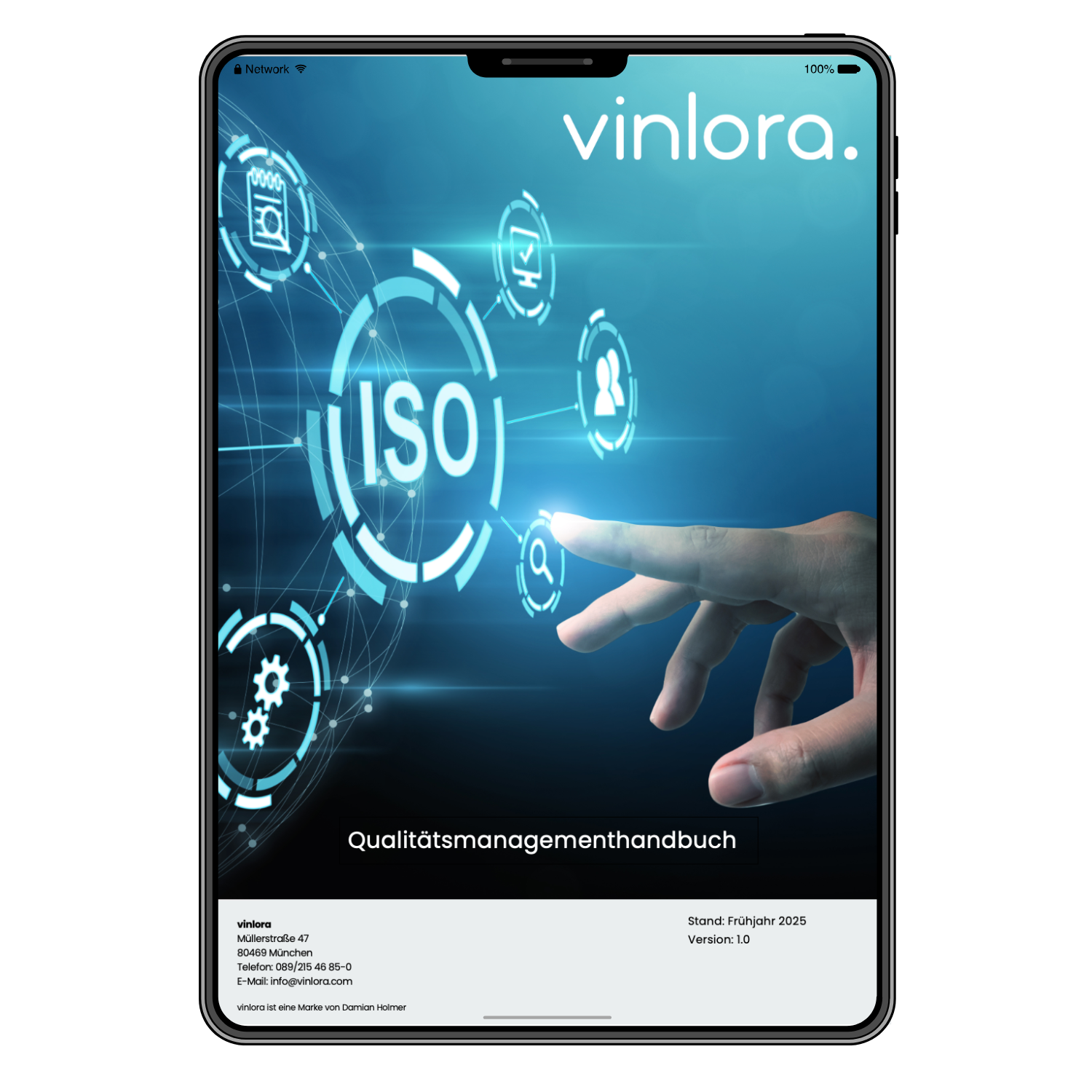 Grafik QMS von vinlora.